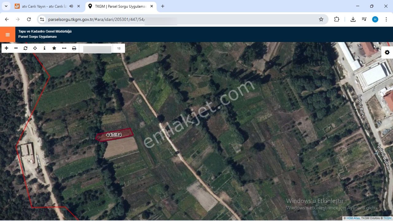 Taşoluk Ta Satılık Tarla - Görsel 2