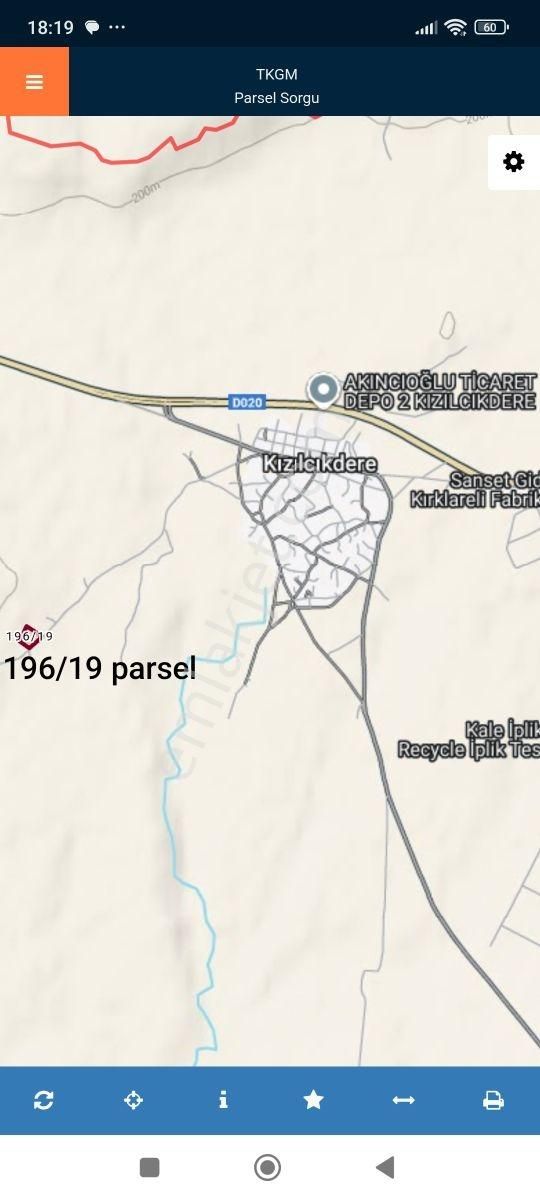 Emlakyap Tan Kırklareli Kızılcıkdere De Bağ Yeri - Görsel 2