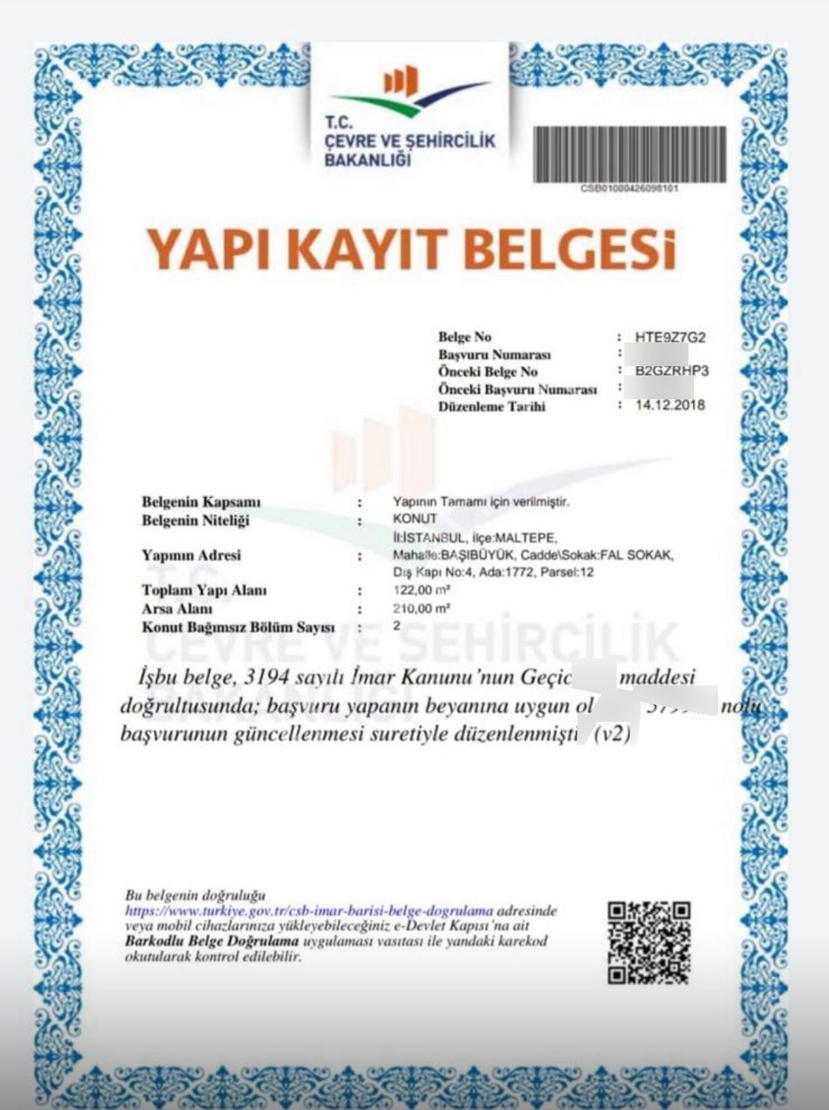 Maltepe Başıbüyük Mahde Net 210m2 İçinde Mesken Bulunan Satılık Arsa - Görsel 2