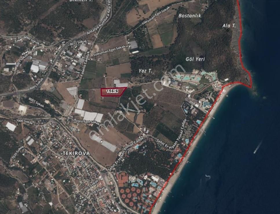 Satılık Arsa Kemer Tekirova Mahallesinde - Görsel 2