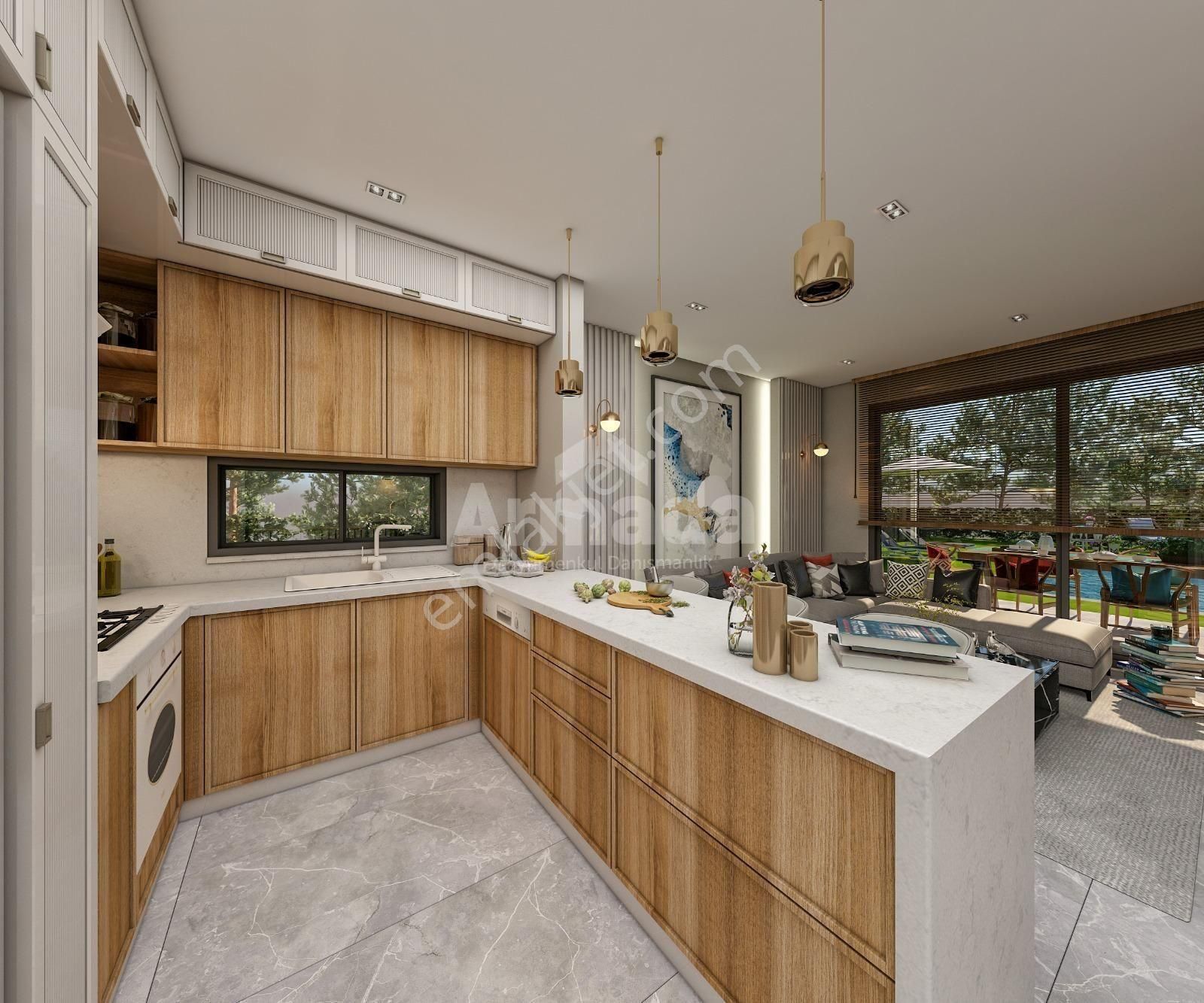 Kuşadası Karaova'da Özel Havuz Ve Saunalı 6+1 Villa - Görsel 26