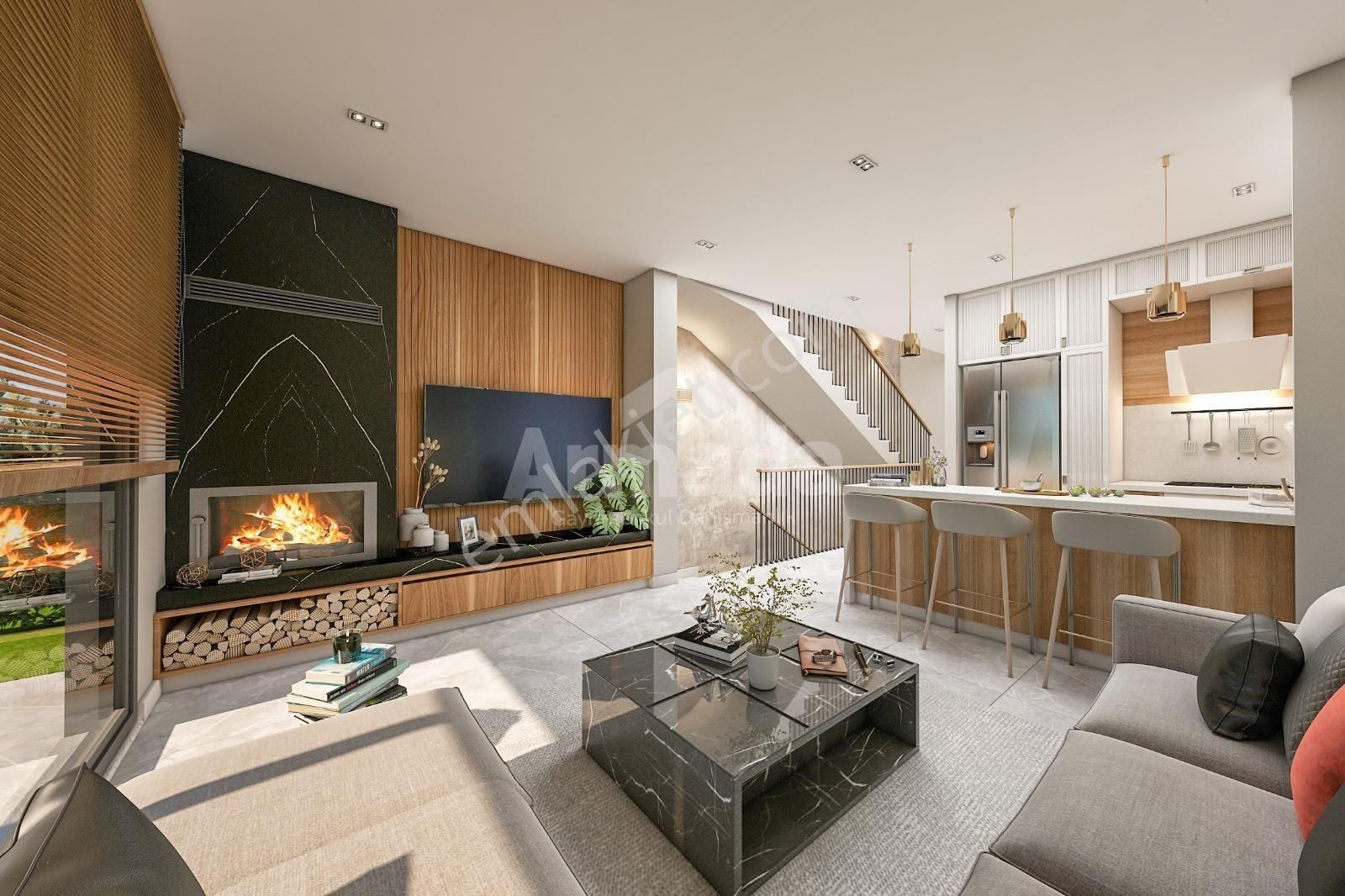 Kuşadası Karaova'da Özel Havuz Ve Saunalı 6+1 Villa - Görsel 14