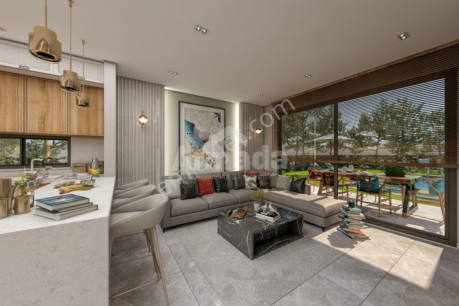 Kuşadası Karaova'da Özel Havuz Ve Saunalı 6+1 Villa - Görsel 21