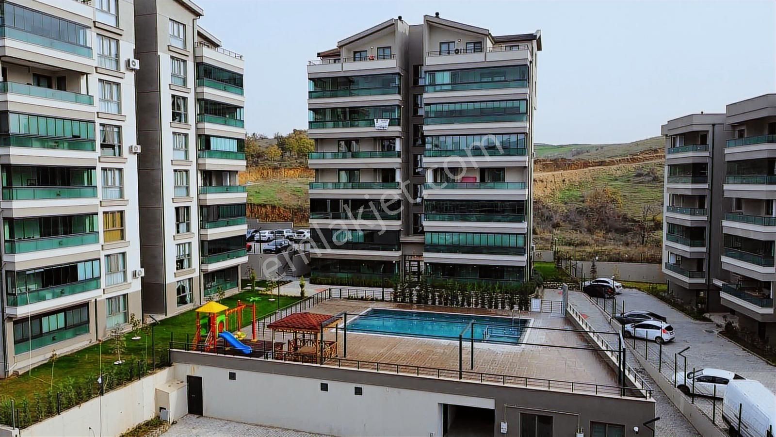 Balkan'da Geniş 3+1 Arakat Site İçi Kiralık Daire Havuzlu - Görsel 17