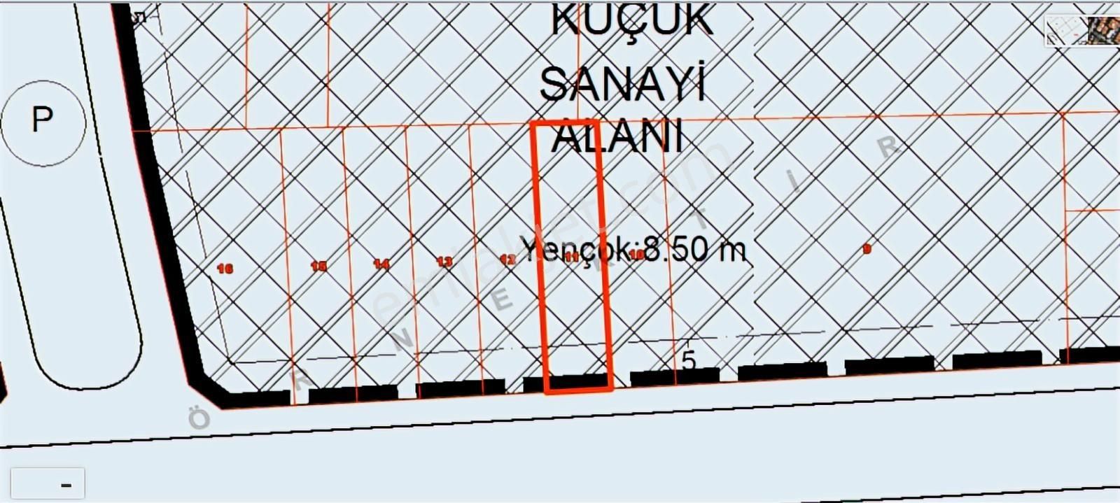 Nuri Giyik Sanayi Sitesinde 215 M2 İmarlı Fiyat Avantajlı Arsa - Görsel 10