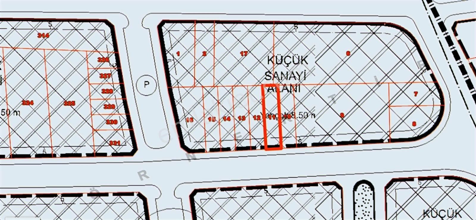 Nuri Giyik Sanayi Sitesinde 215 M2 İmarlı Fiyat Avantajlı Arsa - Görsel 6