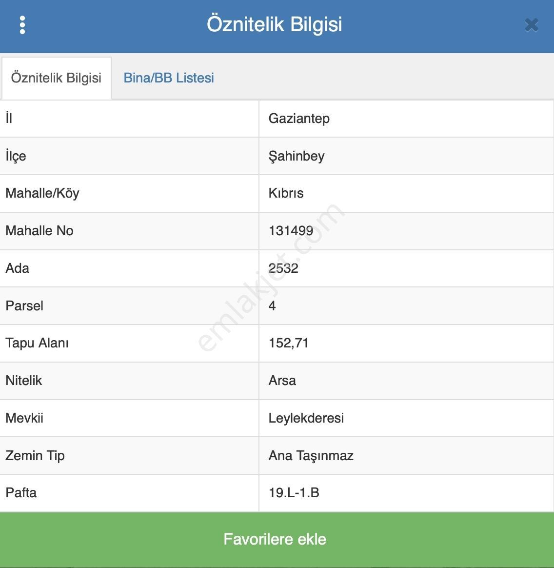 Kahvelipınar Mahallesinde Satılık Tek Tapu 152m2 B2 Arsa - Görsel 8