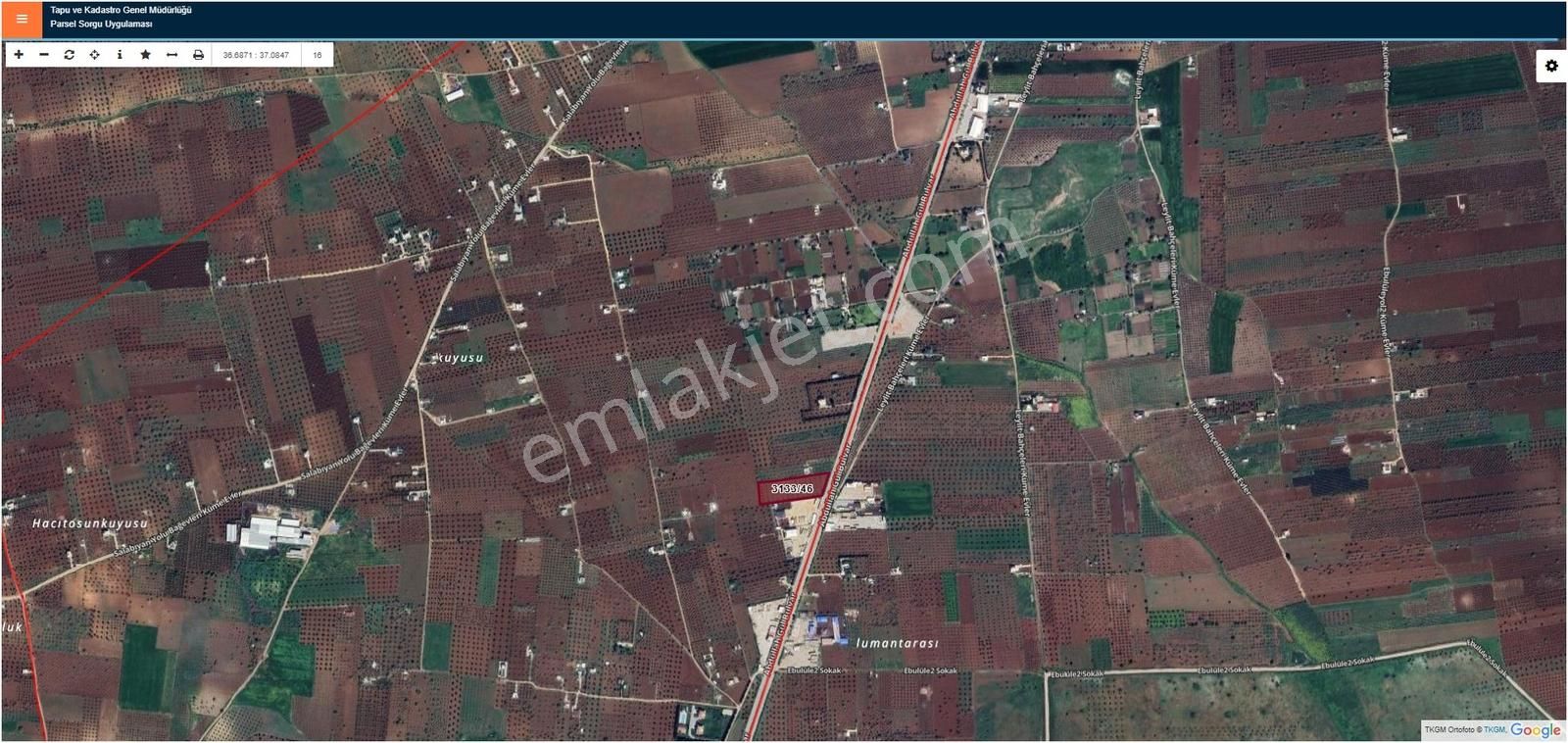 Hadi Gayrimenkulden Gümrük Yoluna Sıfır Ticari İmarlı Arazi - Görsel 3