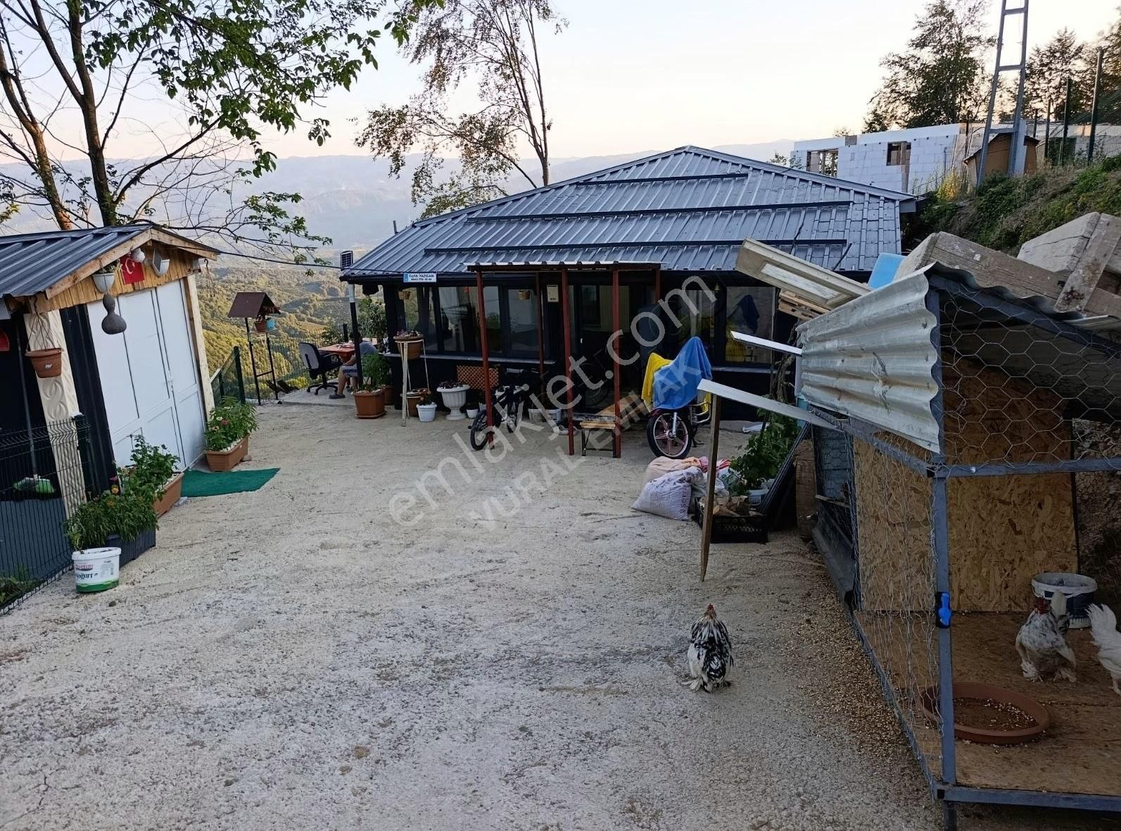 Eşsiz Manzaralı 1 Dönüm Alan İçerisinde Müstakil Ev - Görsel 22