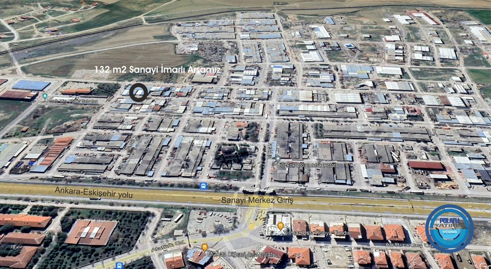 Sanayii Sitesinde Emsalsiz Konumda Arsa... - Görsel 3