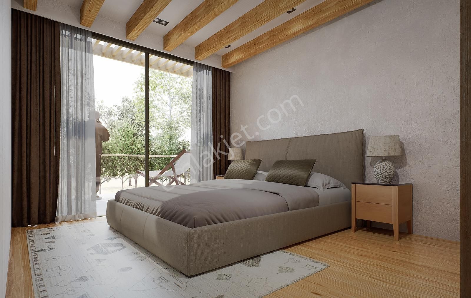 64 Ada 10 Parsel`de Deniz Manzaralı Sıfır Müstakil Villa | Tekce - Görsel 18