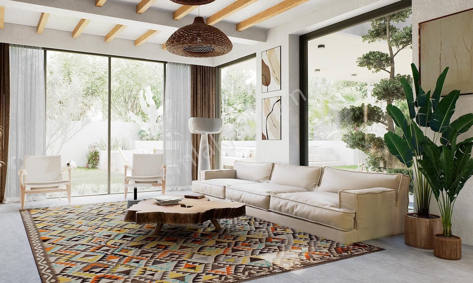 64 Ada 10 Parsel`de Deniz Manzaralı Sıfır Müstakil Villa | Tekce - Görsel 11