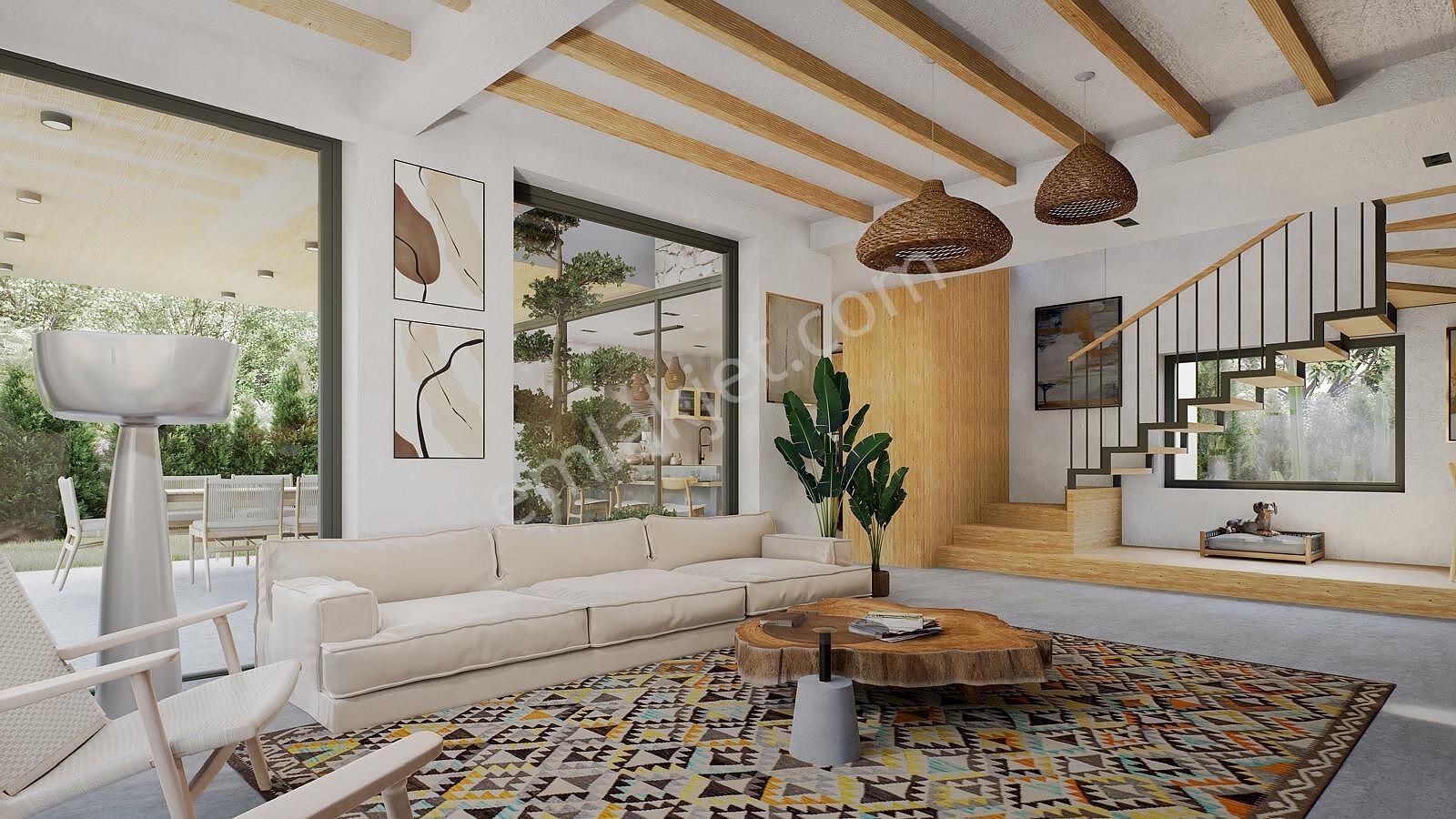 64 Ada 10 Parsel`de Deniz Manzaralı Sıfır Müstakil Villa | Tekce - Görsel 15