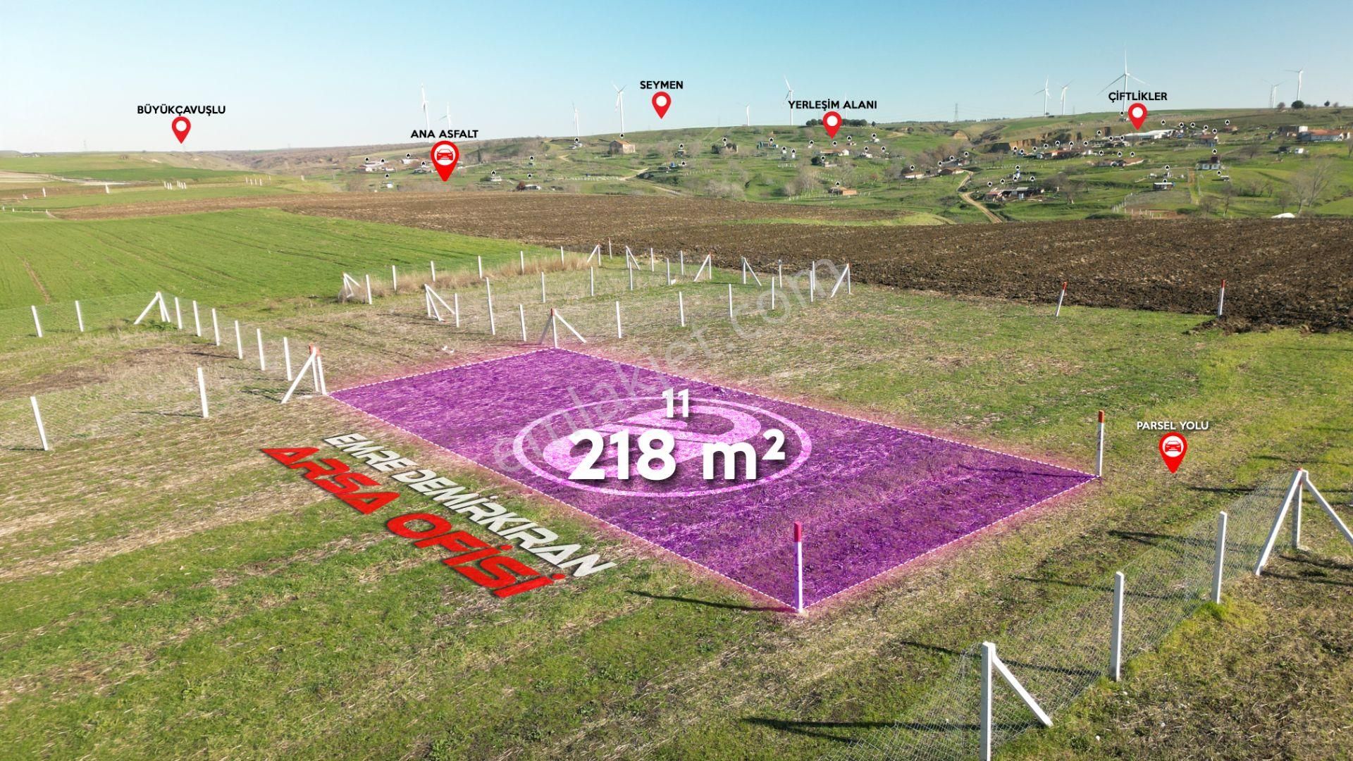 Değirmenköy 'de Yerleşim Alanı İçinde 218m²/223m²/225 M² Tarla - Görsel 3