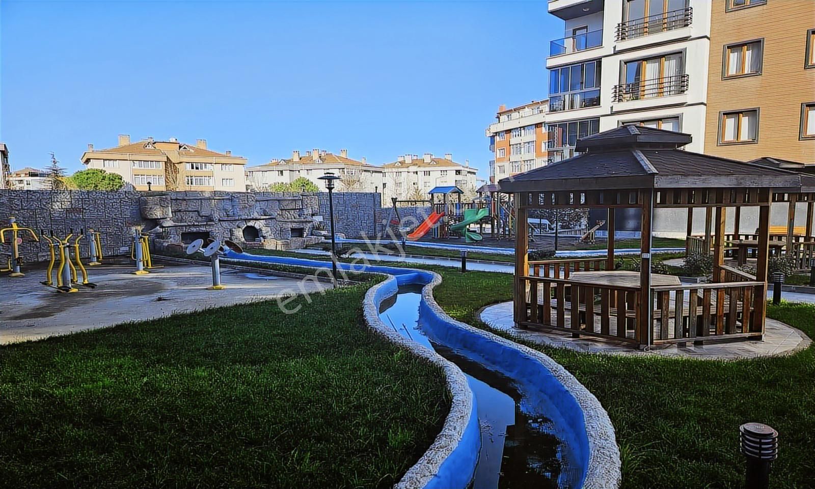 Yaşam'dan İstasyon Mah.site İçinde Kapalı Otoparklı 2+1 Daire - Görsel 16