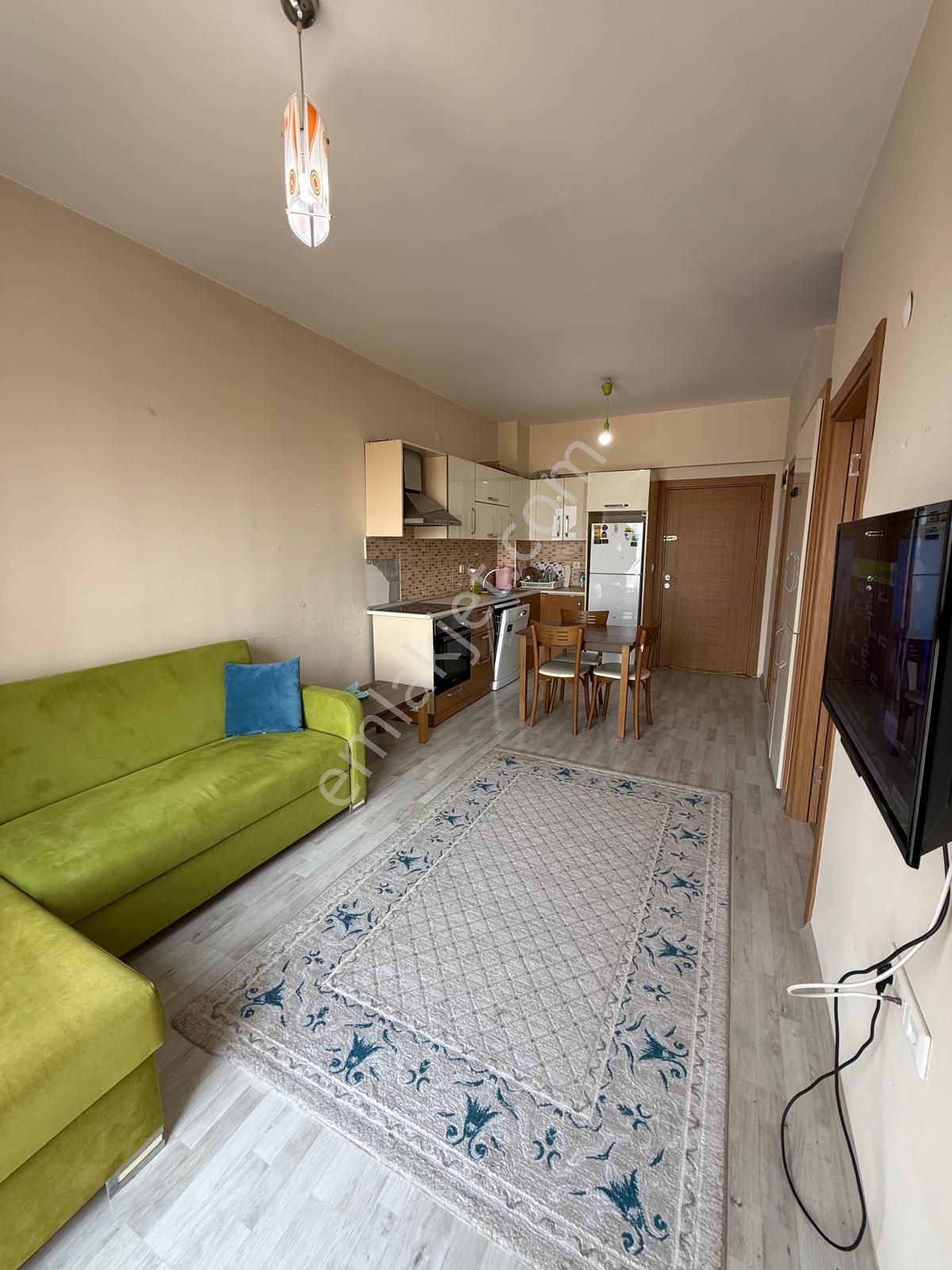 Krediye Uygun-kat Mülkiyeti-güney Cephe-1+1 Eşyalı Satılık Daire