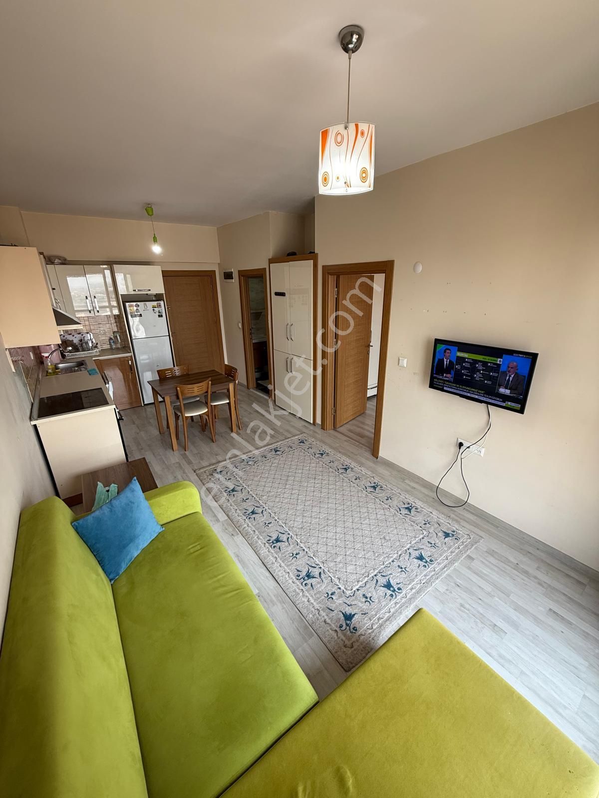 Krediye Uygun-kat Mülkiyeti-güney Cephe-1+1 Eşyalı Satılık Daire - Görsel 2