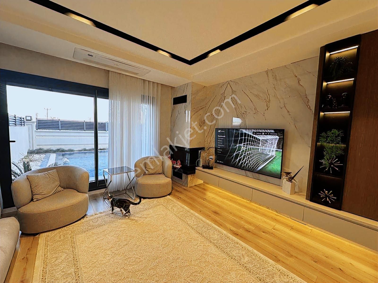 Qzen' Den Müstakil Havuzlu Kış Bahçeli 4+1 Villa - Görsel 19