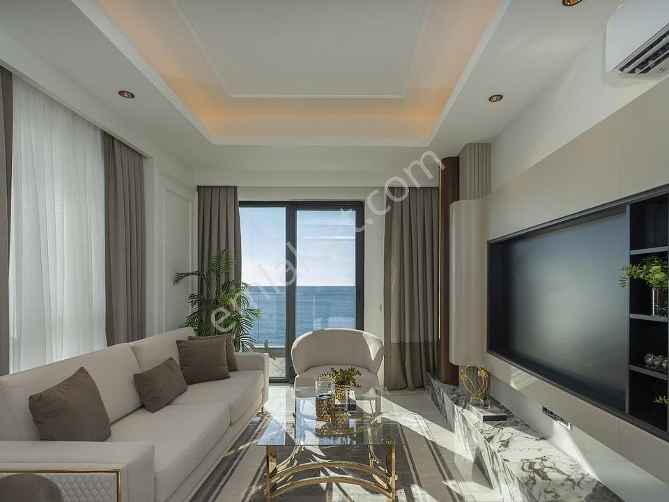 Mahmutlarda Satılık 2+1 Deniz Manzaralı Lüks Eşyalı Daire - Görsel 12