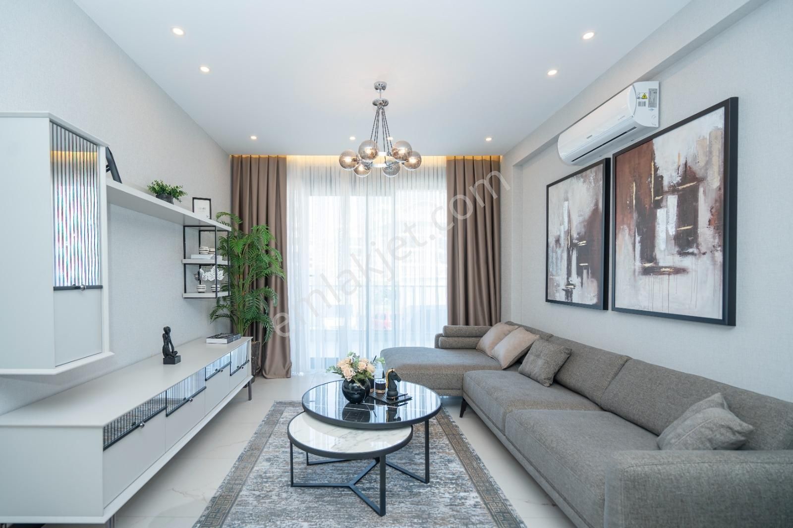 Summer Home'dan Oba'da Satılık Eşyalı Lüks Daire - Görsel 18