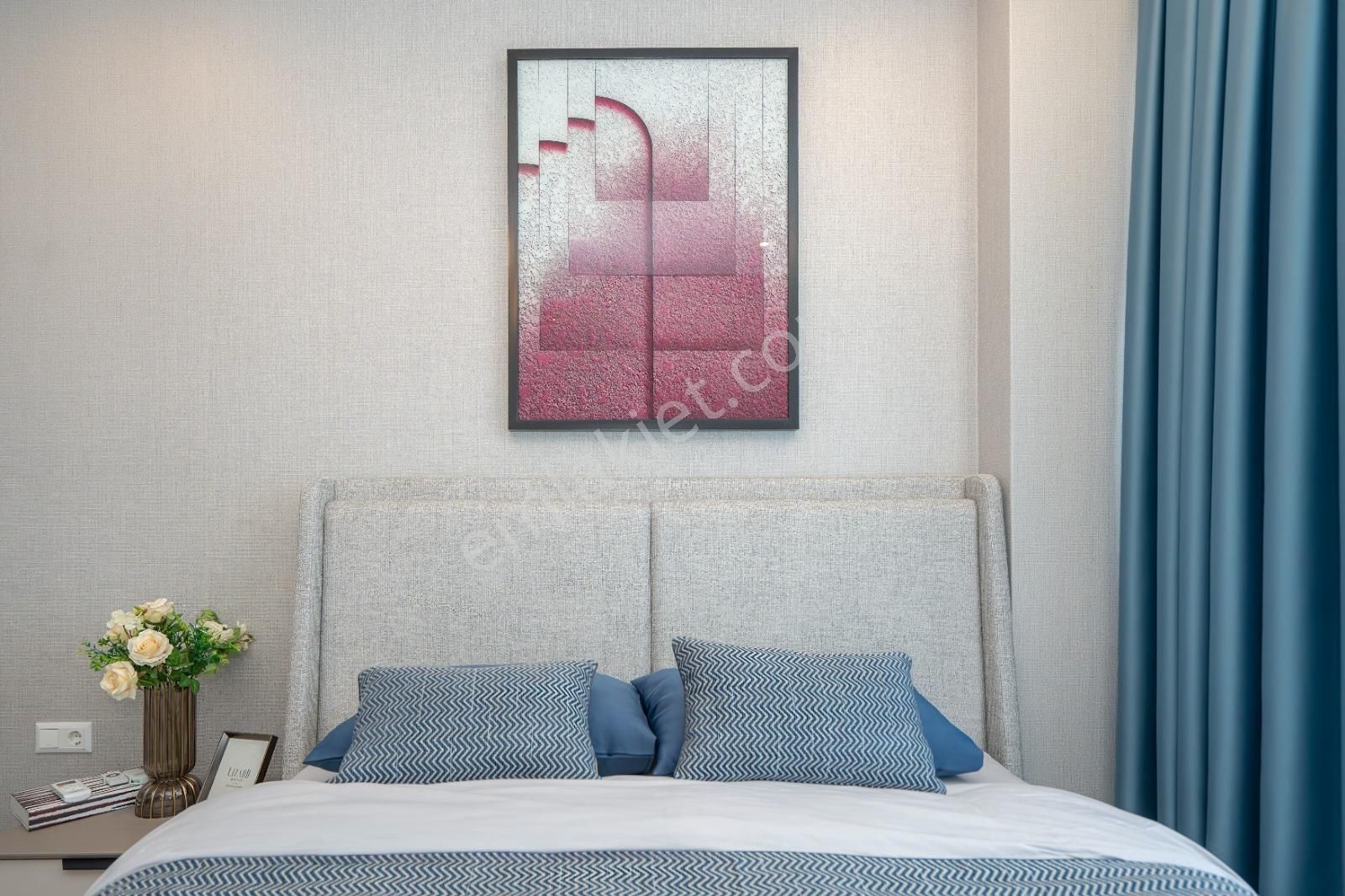 Summer Home'dan Oba'da Satılık Eşyalı Lüks Daire - Görsel 20