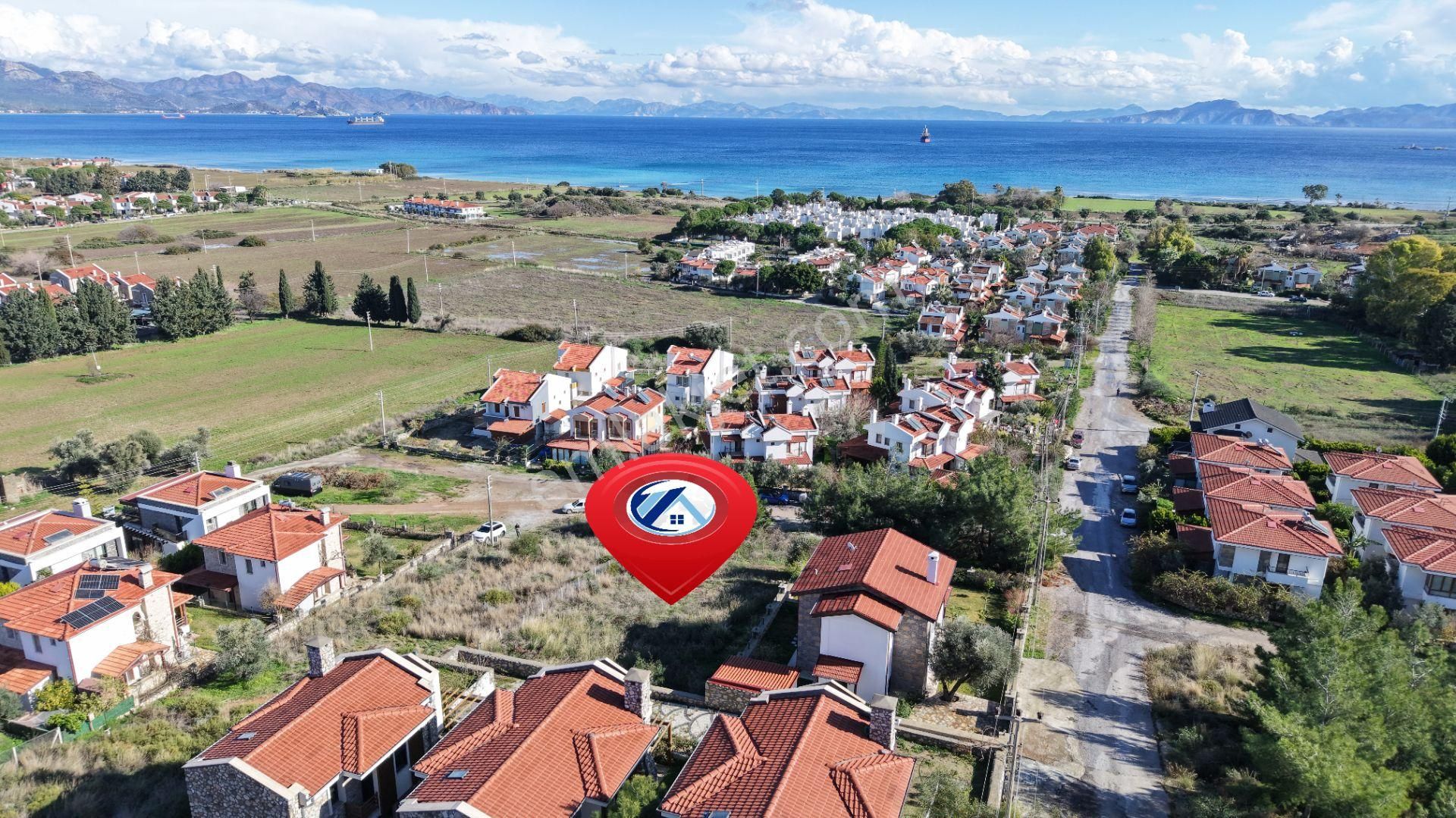 Datça Burgazda Deniz Manzaralı Kazısı Yapılmış İmarlı 500m² Arsa - Görsel 6