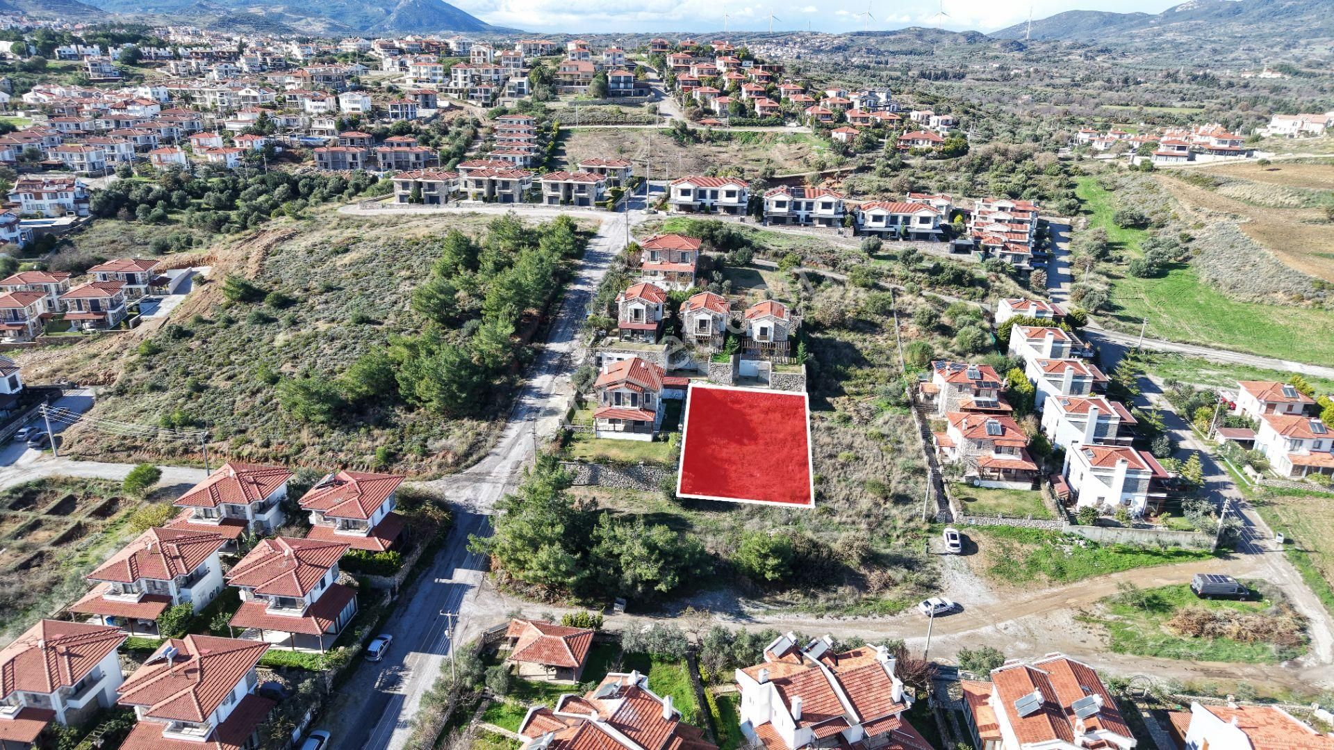 Datça Burgazda Deniz Manzaralı Kazısı Yapılmış İmarlı 500m² Arsa - Görsel 26