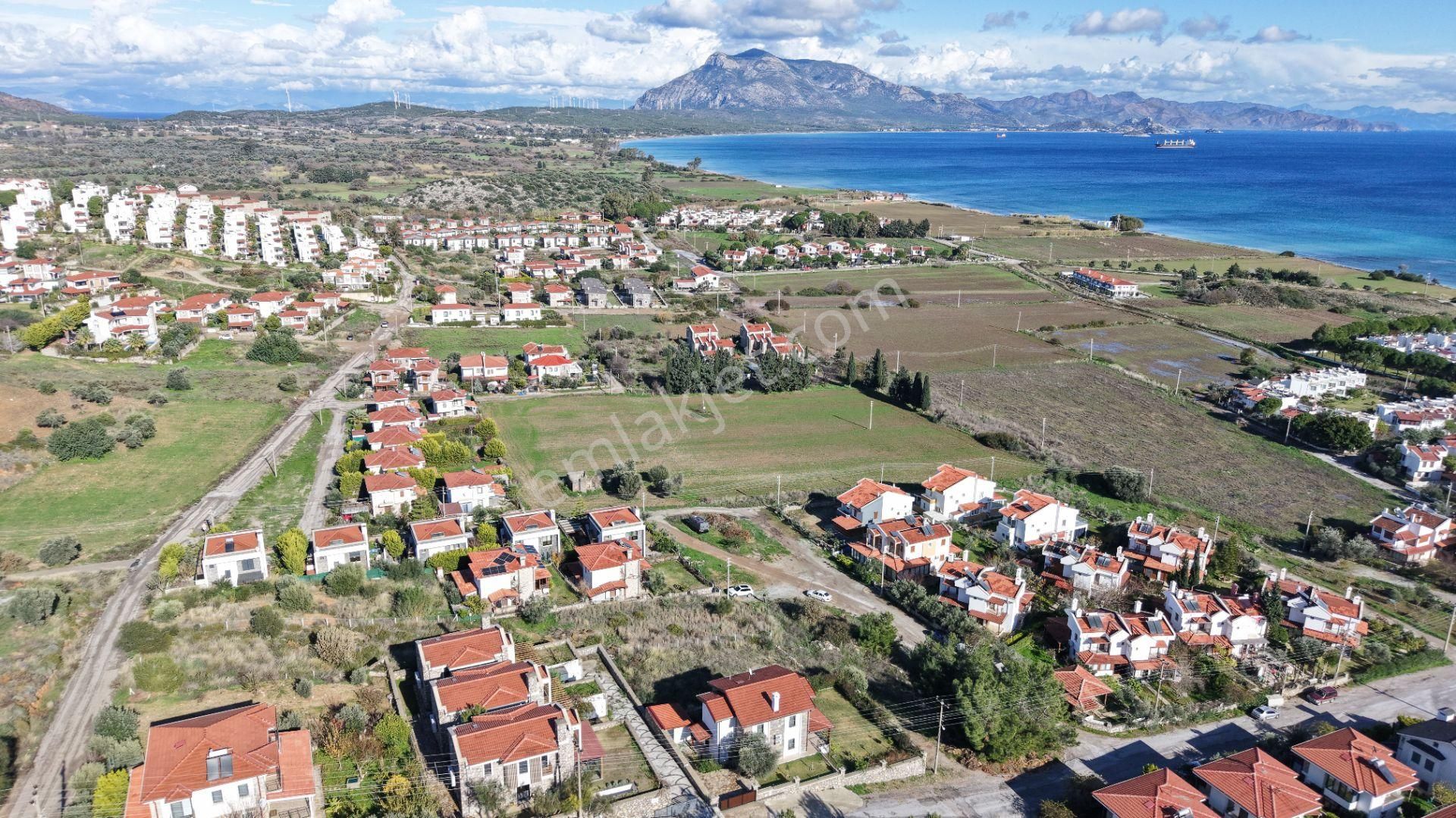 Datça Burgazda Deniz Manzaralı Kazısı Yapılmış İmarlı 500m² Arsa - Görsel 35