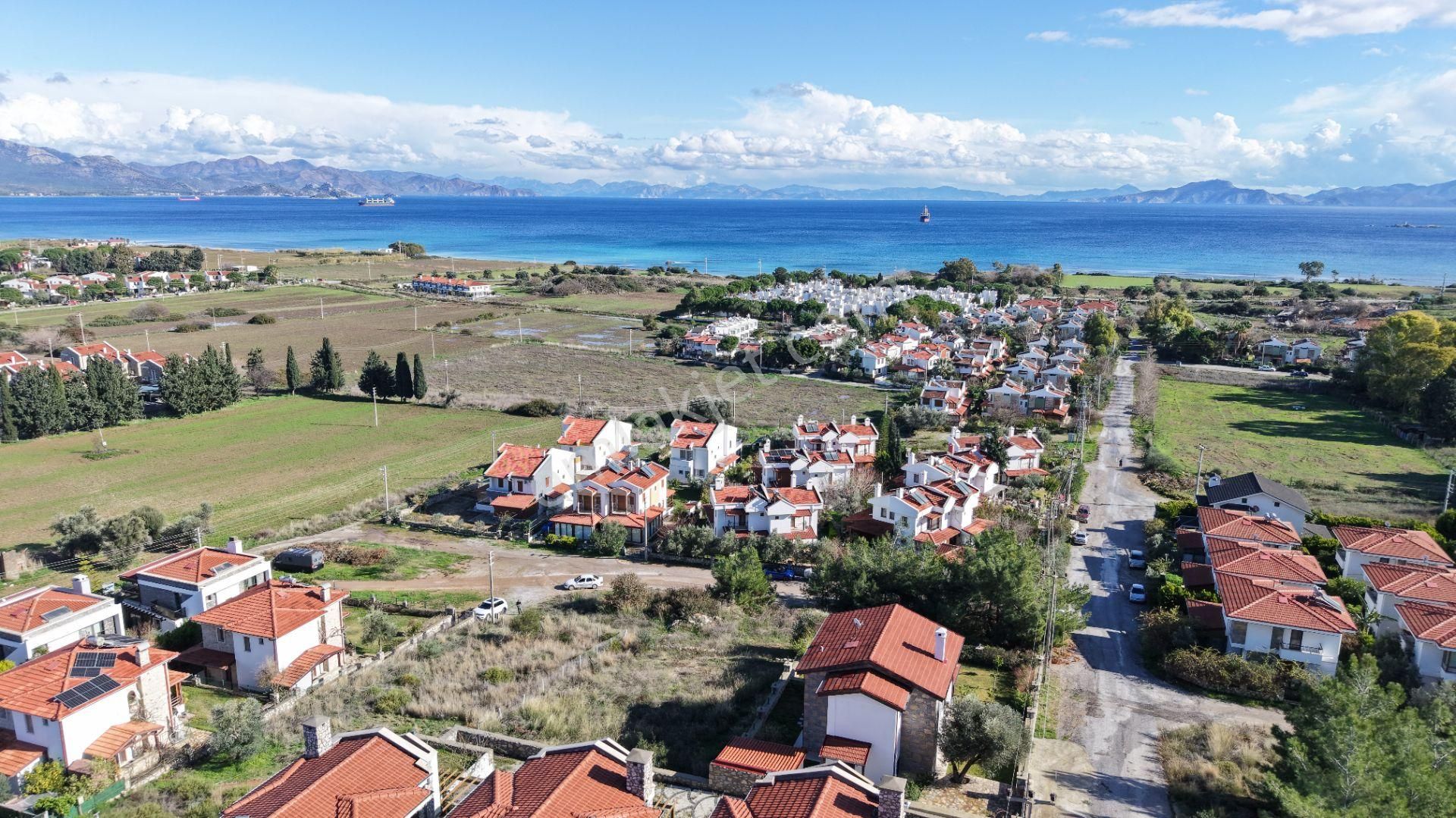 Datça Burgazda Deniz Manzaralı Kazısı Yapılmış İmarlı 500m² Arsa - Görsel 9