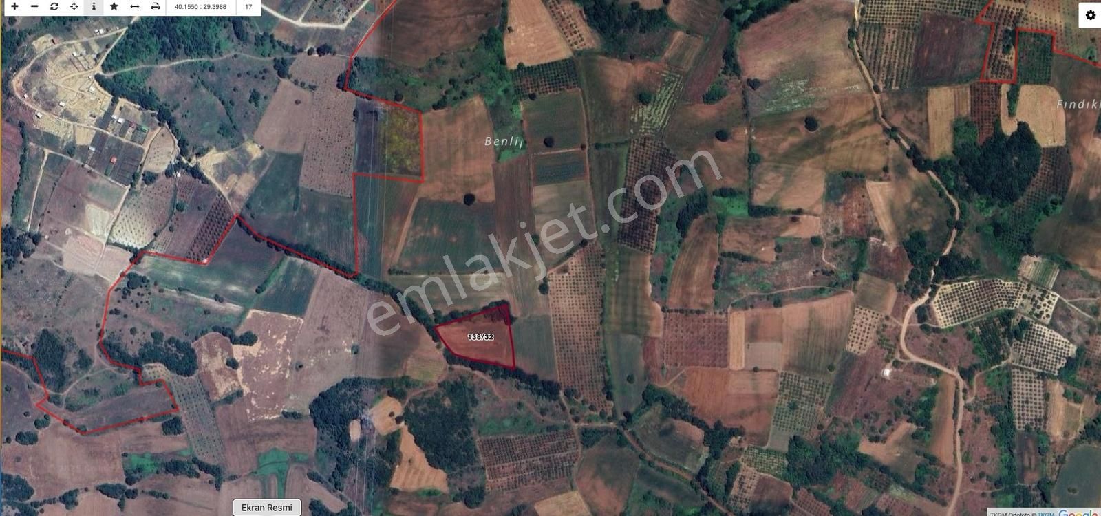 Bursa İnegöl Şehitler Köyün,nde Satılık Tarla - Görsel 4