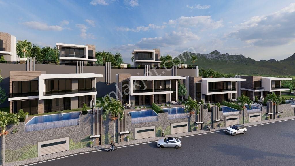 For Sale 3+1 Modern Vılla Alanya Tepe - Görsel 10