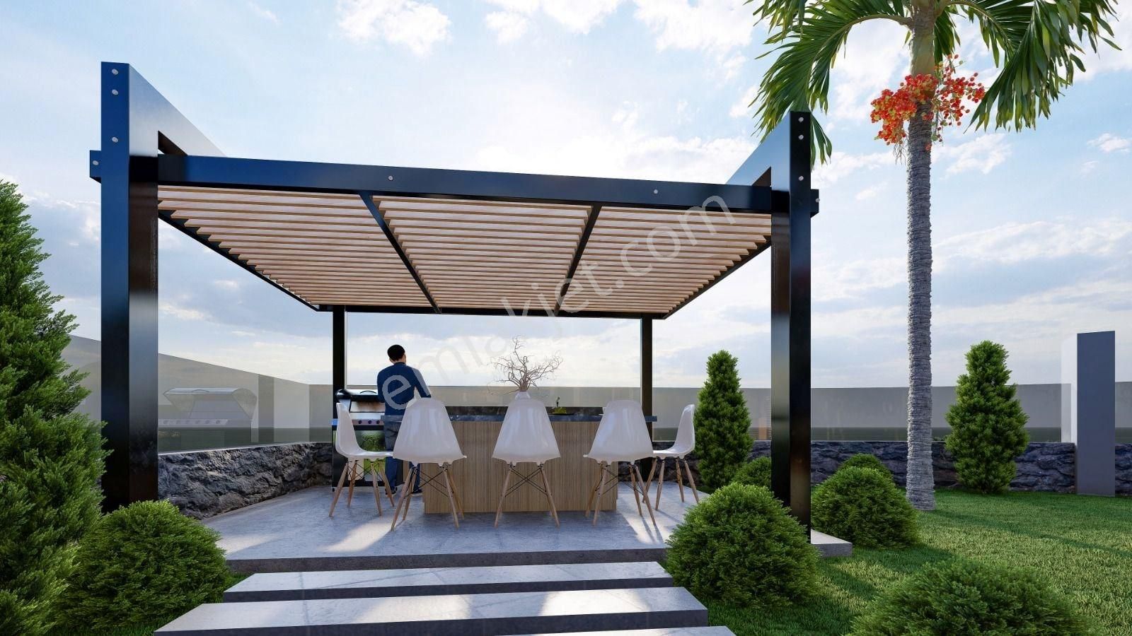 For Sale 3+1 Modern Vılla Alanya Tepe - Görsel 35