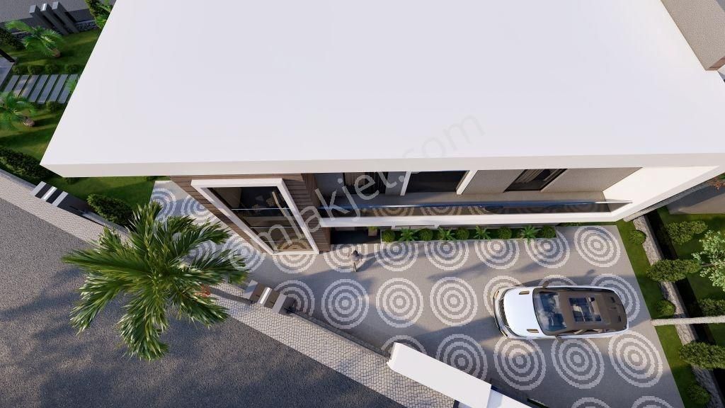 For Sale 3+1 Modern Vılla Alanya Tepe - Görsel 19