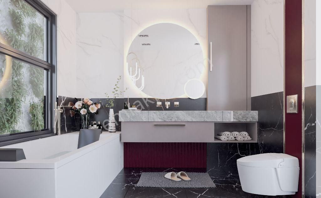 For Sale 3+1 Modern Vılla Alanya Tepe - Görsel 24