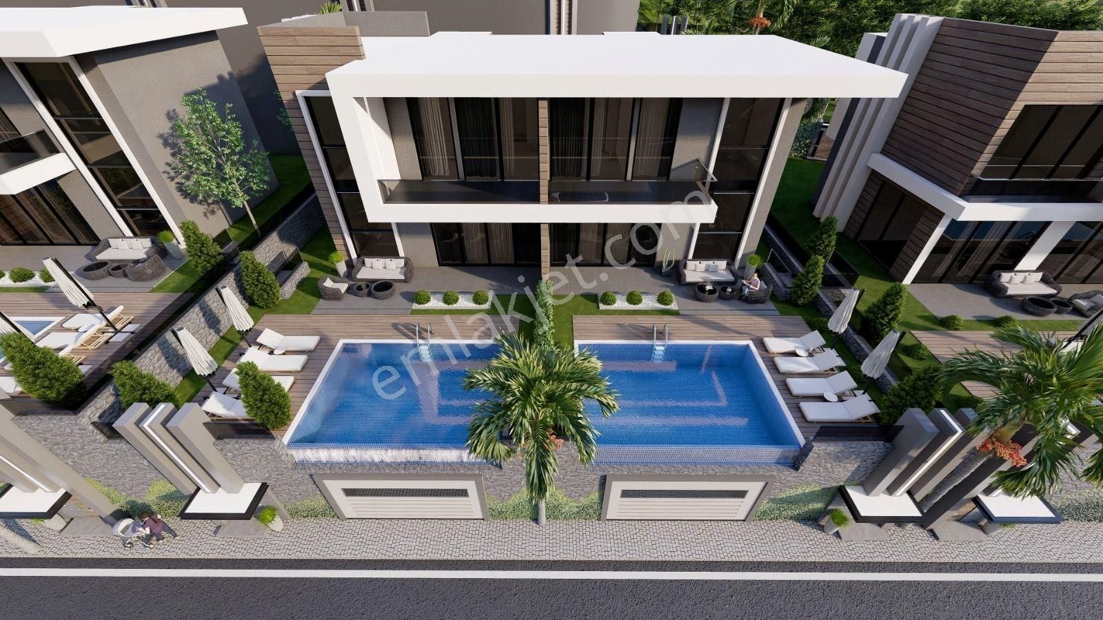 For Sale 3+1 Modern Vılla Alanya Tepe - Görsel 33