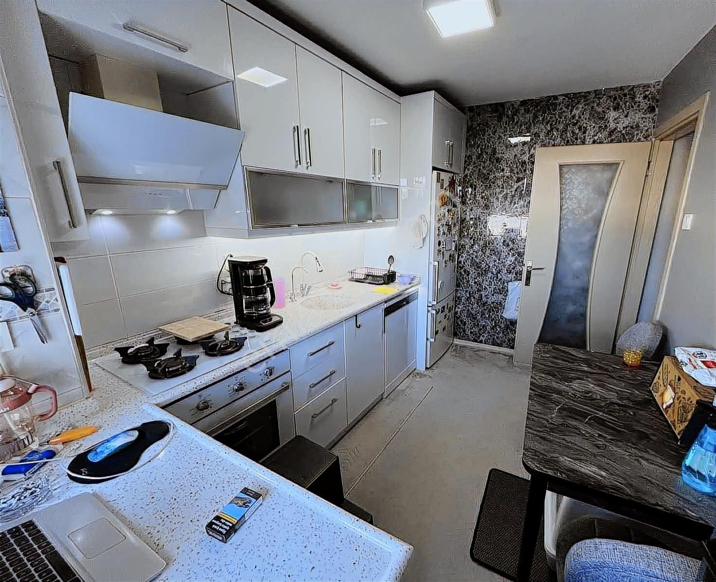 Türker Emlak | 3+1 110m2 Deniz Manzaralı Arakat Daire - Görsel 32