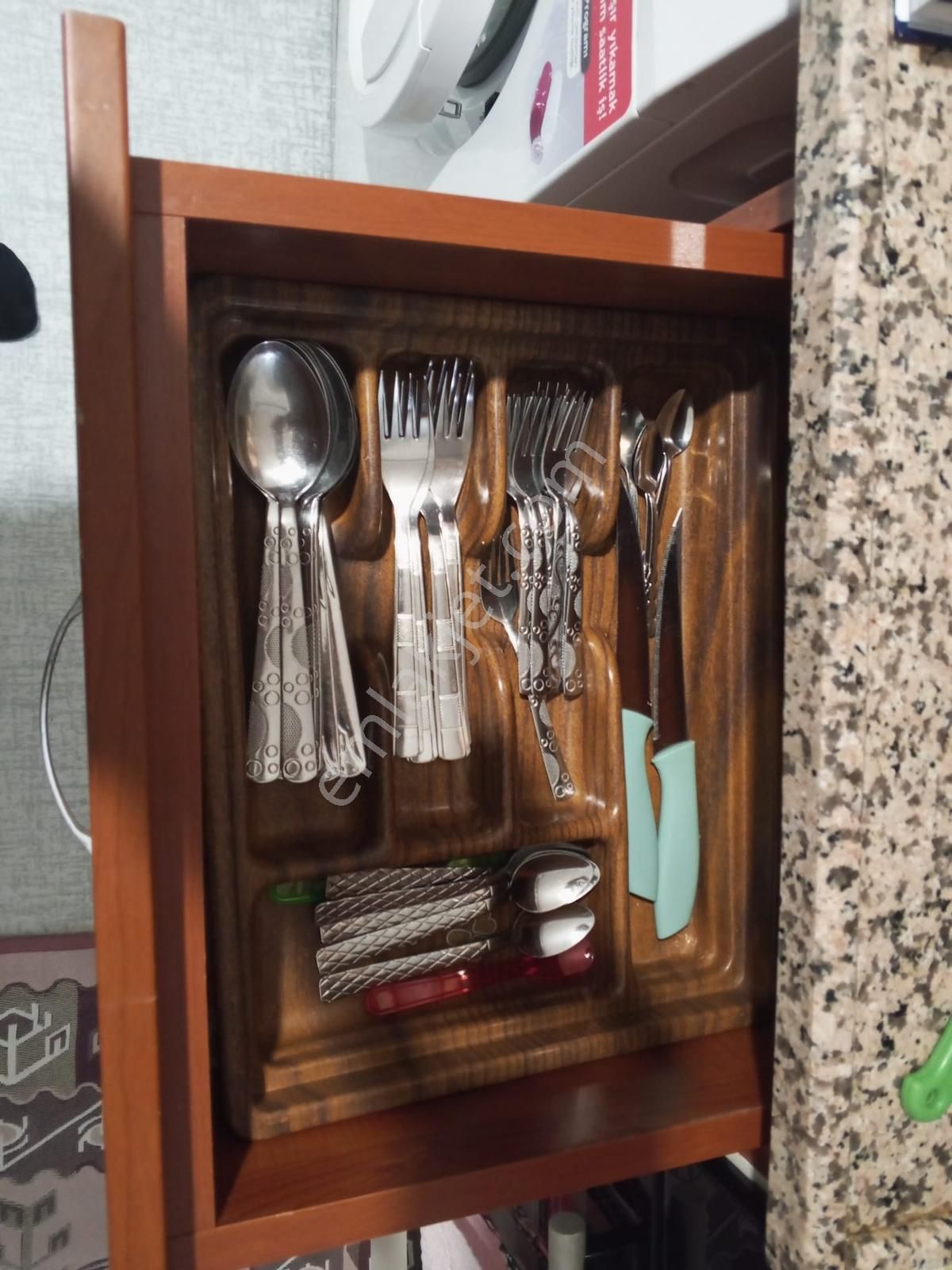 Konuksever'de Doğalgazlı Eşyalı 2+1 Kiralık Daire - Görsel 9