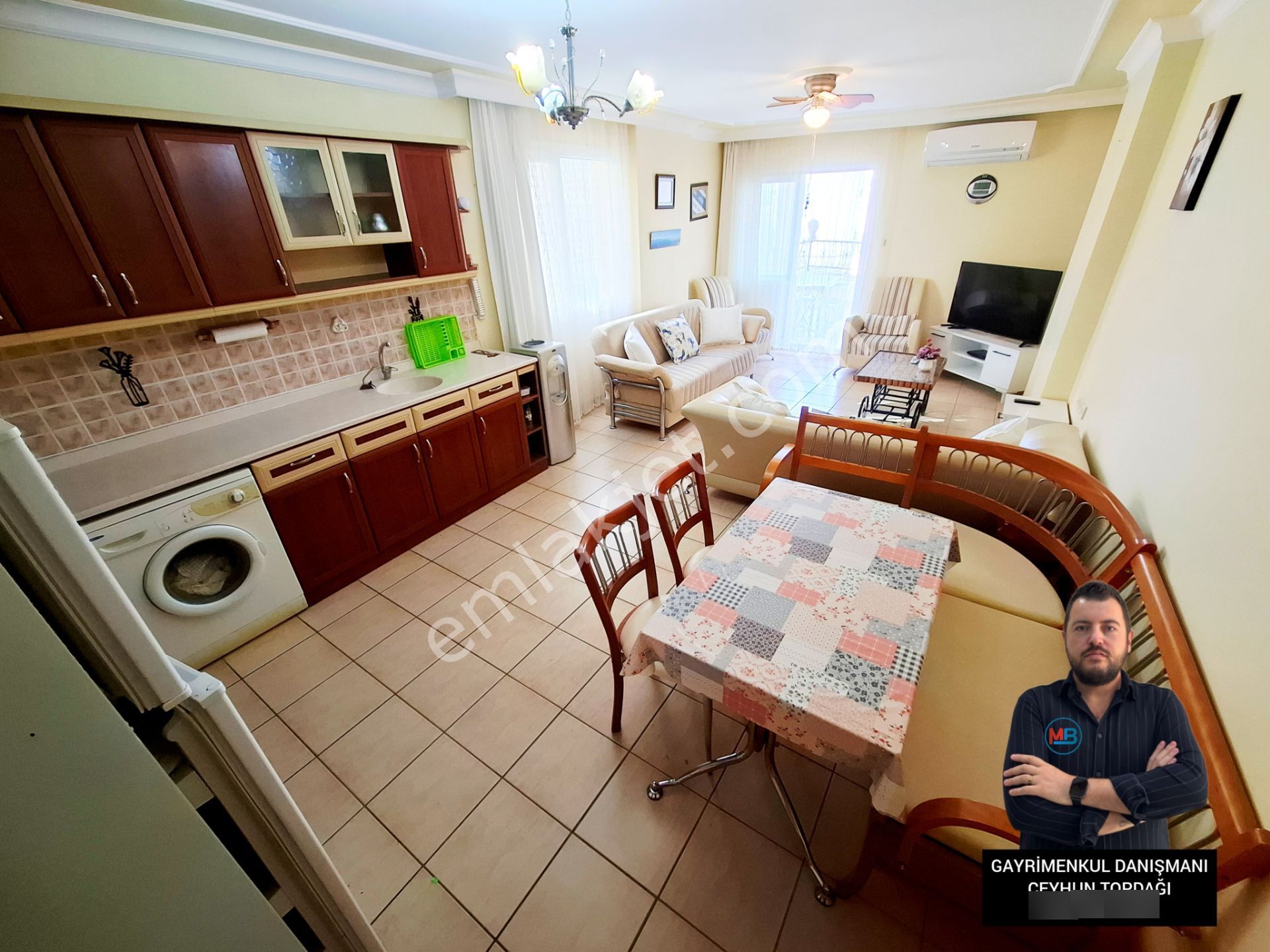 Didimde Satılık 2+1 Eşyalı Daire Altınkumda Denize 5 Dk Mesafede ! - Görsel 17