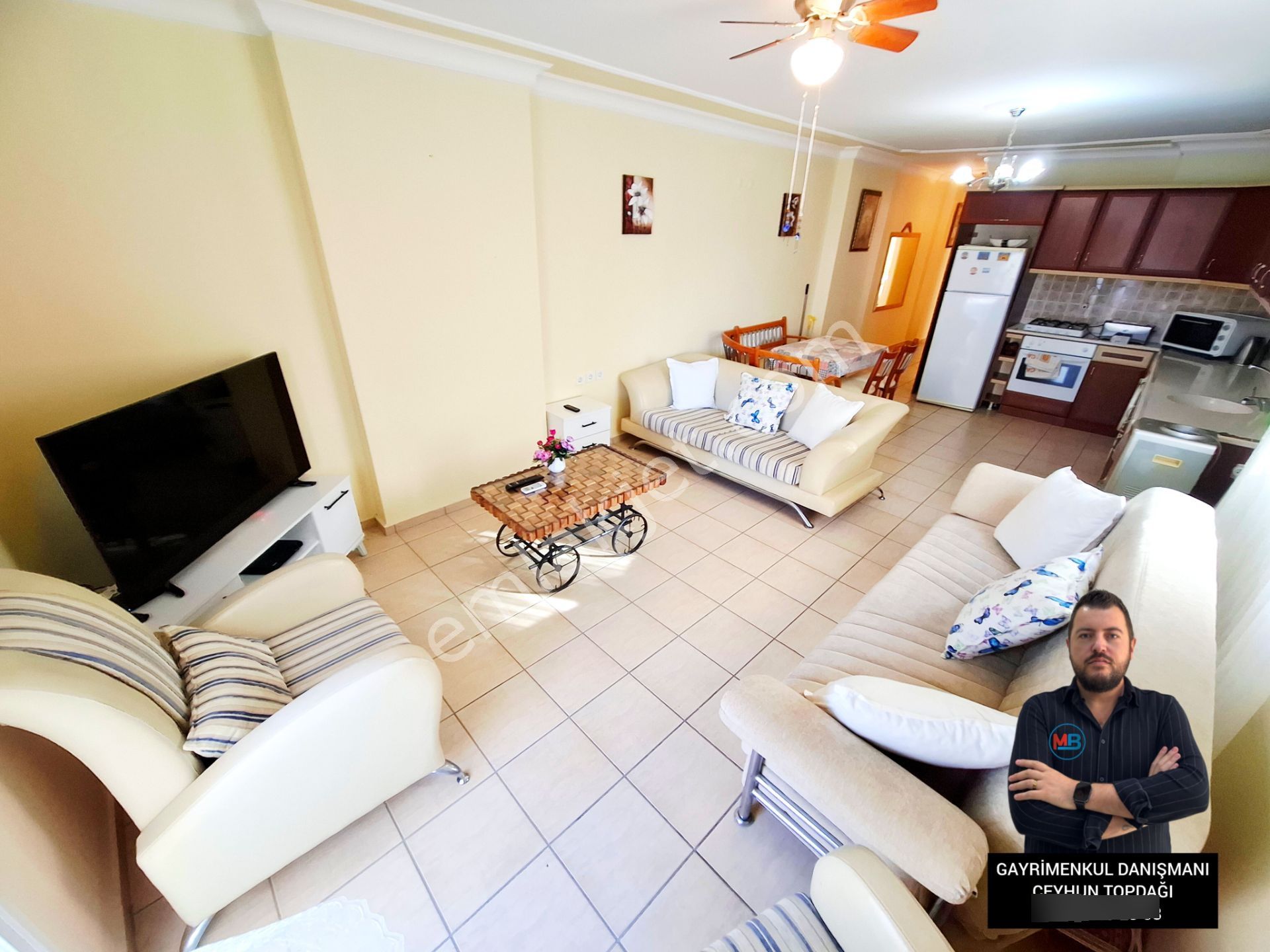 Didimde Satılık 2+1 Eşyalı Daire Altınkumda Denize 5 Dk Mesafede ! - Görsel 14