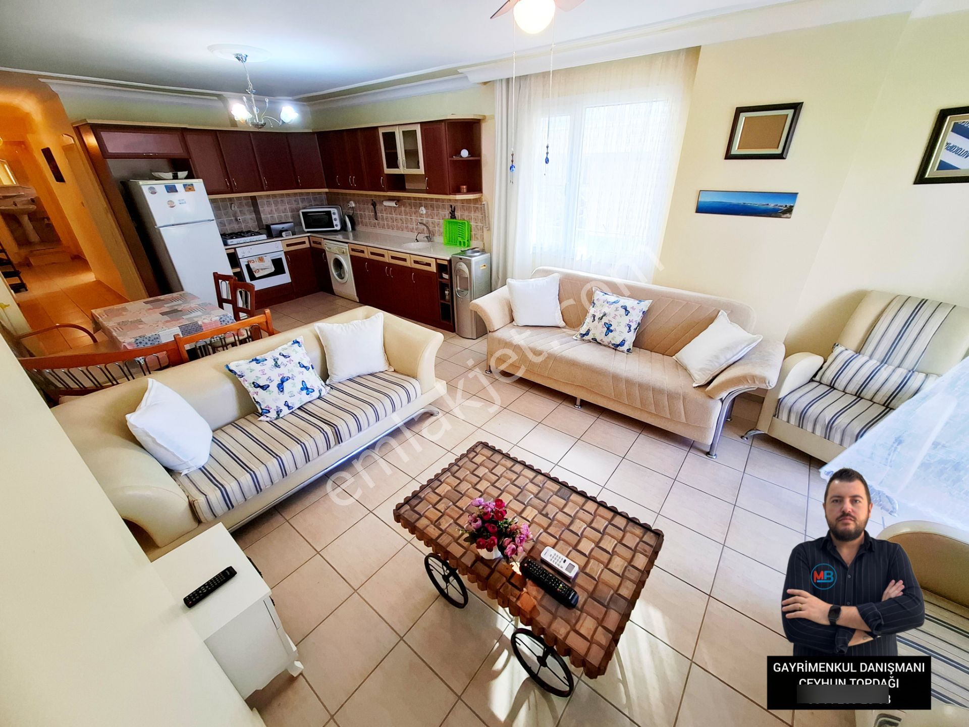 Didimde Satılık 2+1 Eşyalı Daire Altınkumda Denize 5 Dk Mesafede ! - Görsel 16