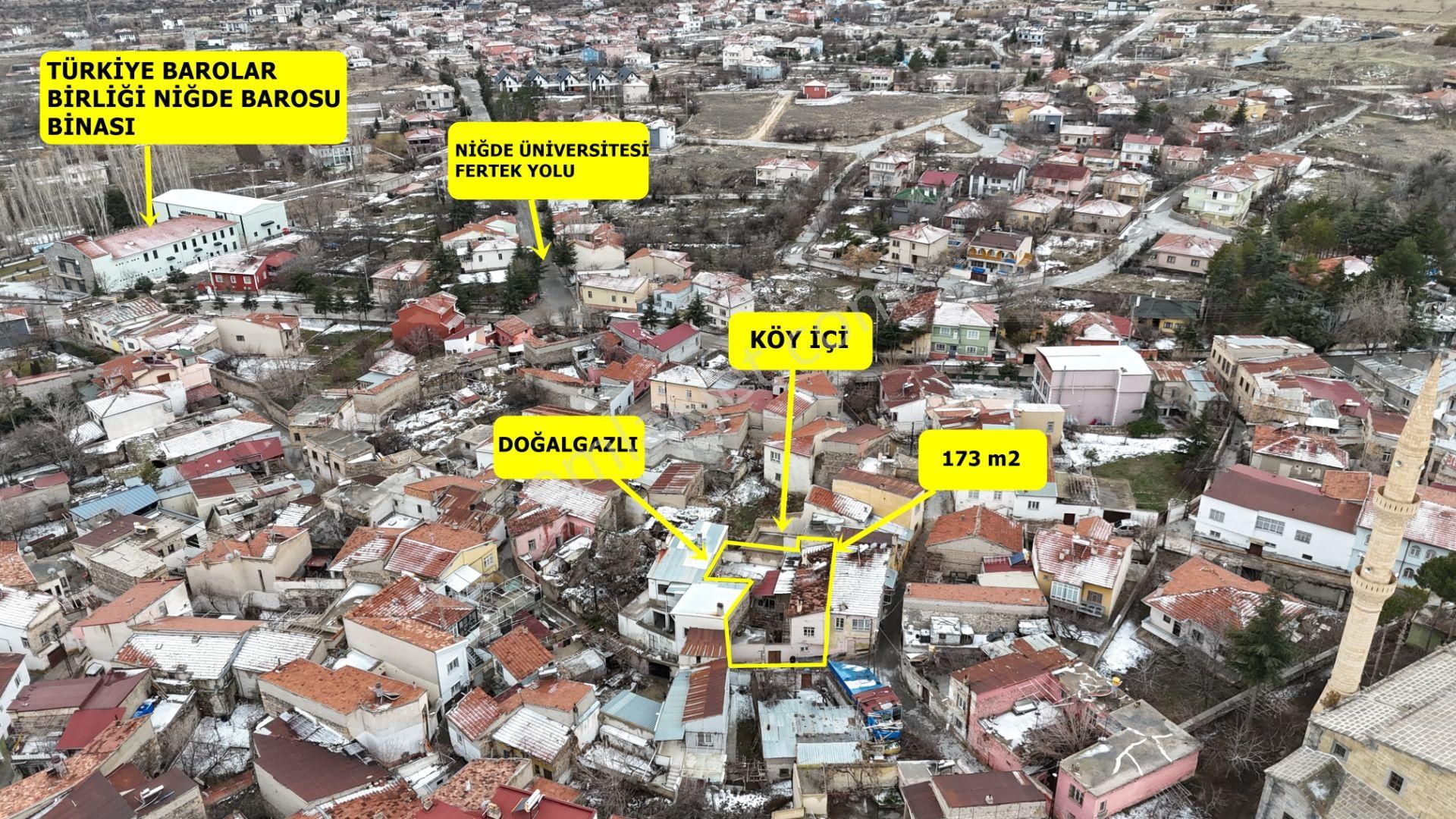 E.gökal Fertek Köy İçi 173 M2 Doğalgazlı Ayrı Ayrı 2 Taş Ev !