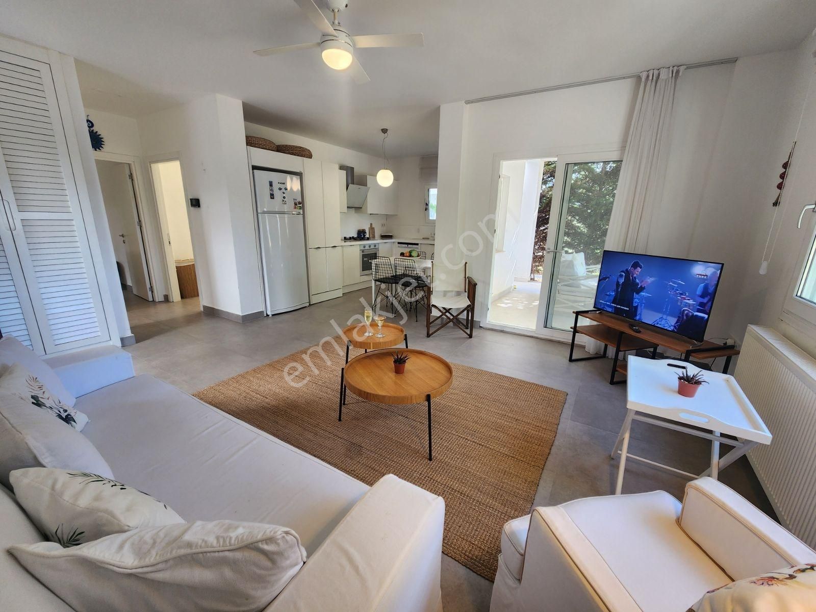 Gümüşlük Denize 500m Müstakil Bahçeli Modern Daire - Görsel 4