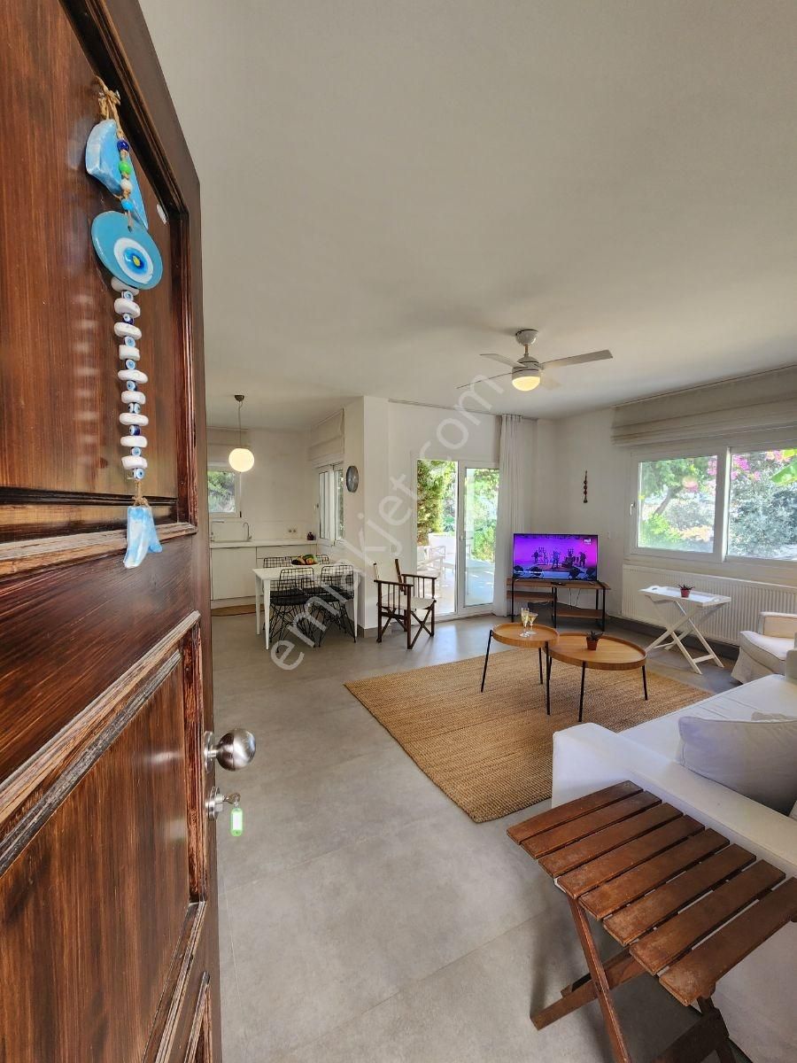 Gümüşlük Denize 500m Müstakil Bahçeli Modern Daire - Görsel 23