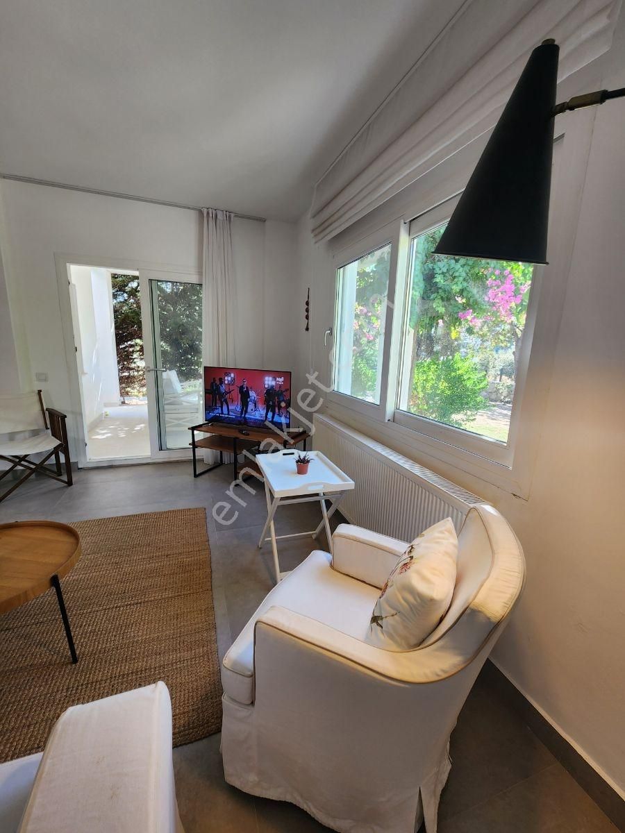 Gümüşlük Denize 500m Müstakil Bahçeli Modern Daire - Görsel 18