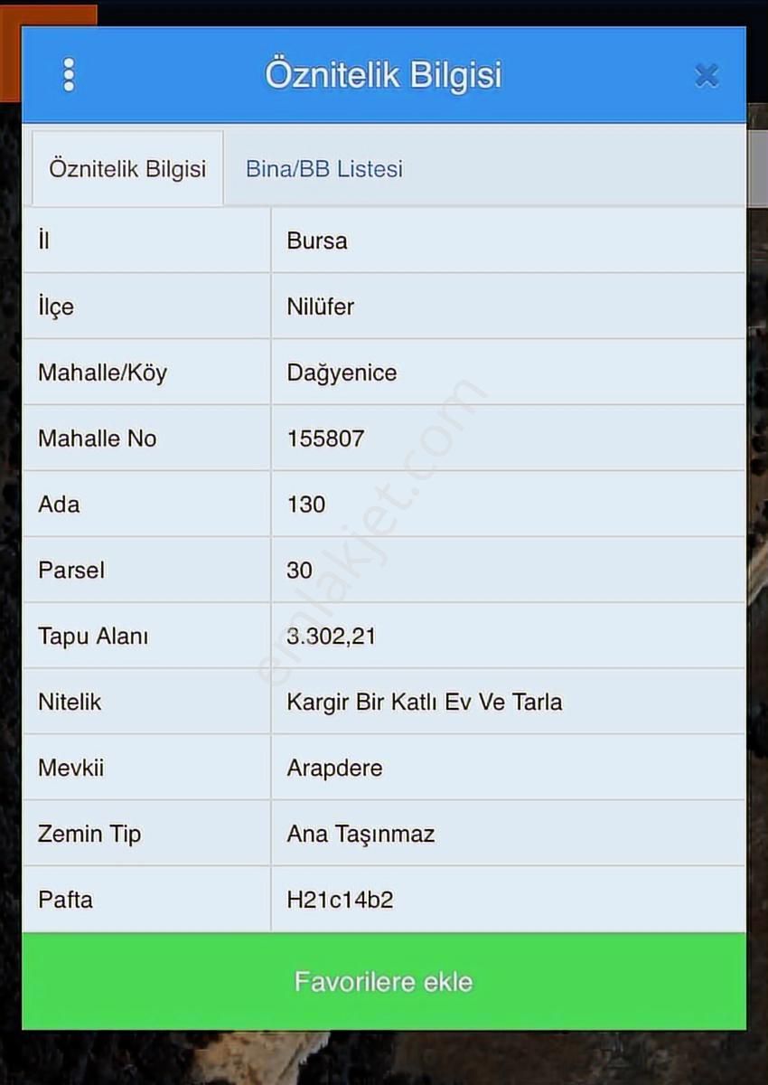 Dağyenice'de 3300 M2 Asfalt Cephe Satılık Arsa Ve Bina - Görsel 5