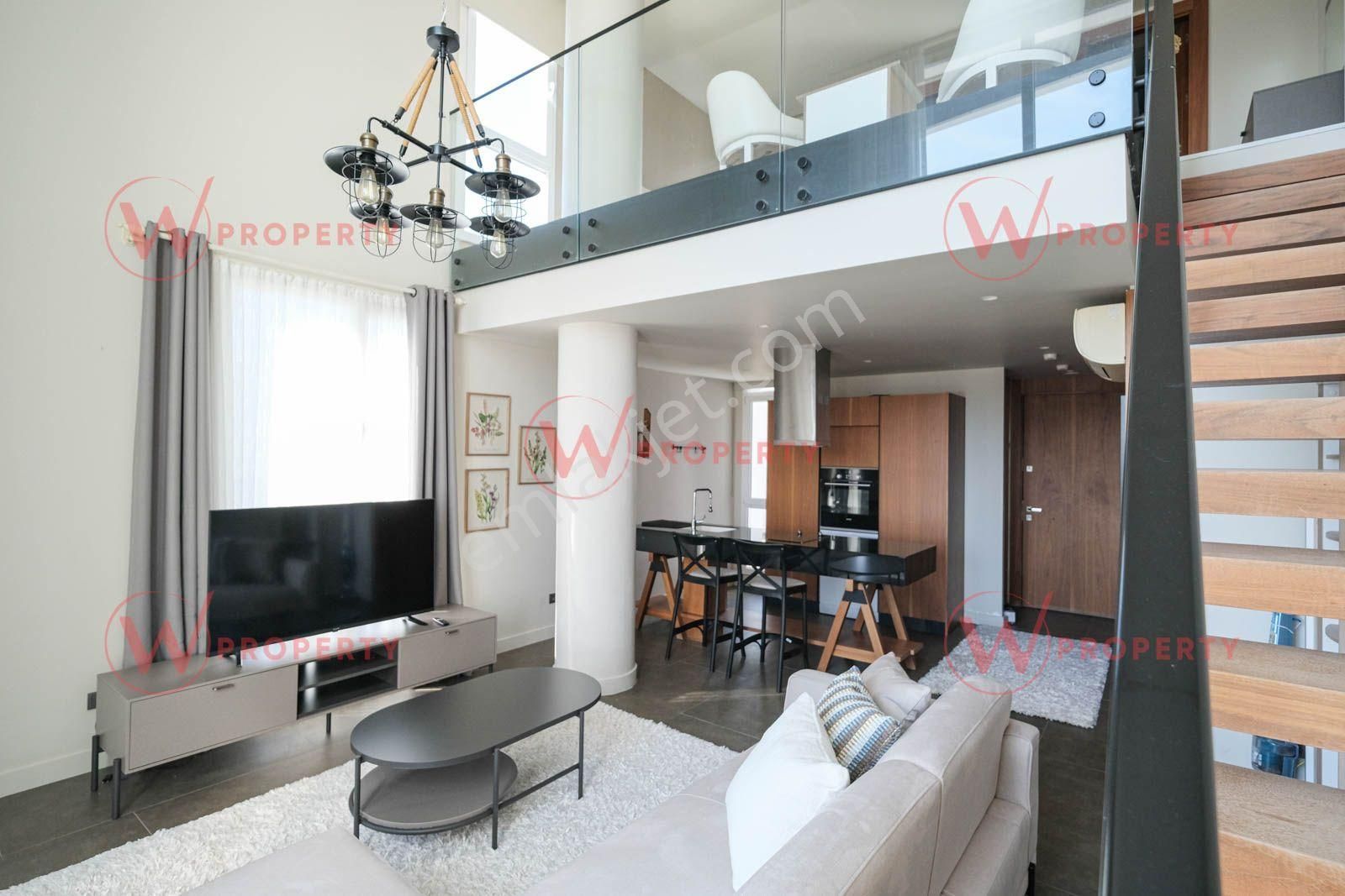 W Property Ekinci İmzalı, Lüks Ve Sıfır Eşyalı 1+1 Loft Daire