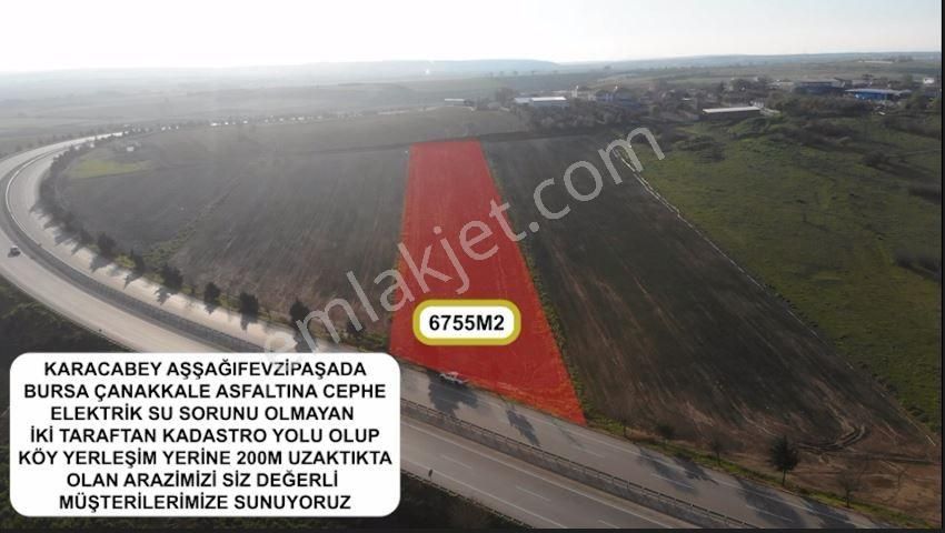 Karacabey Fevzipaşa 'da 6755 M2 Satılık Arazi - Görsel 2