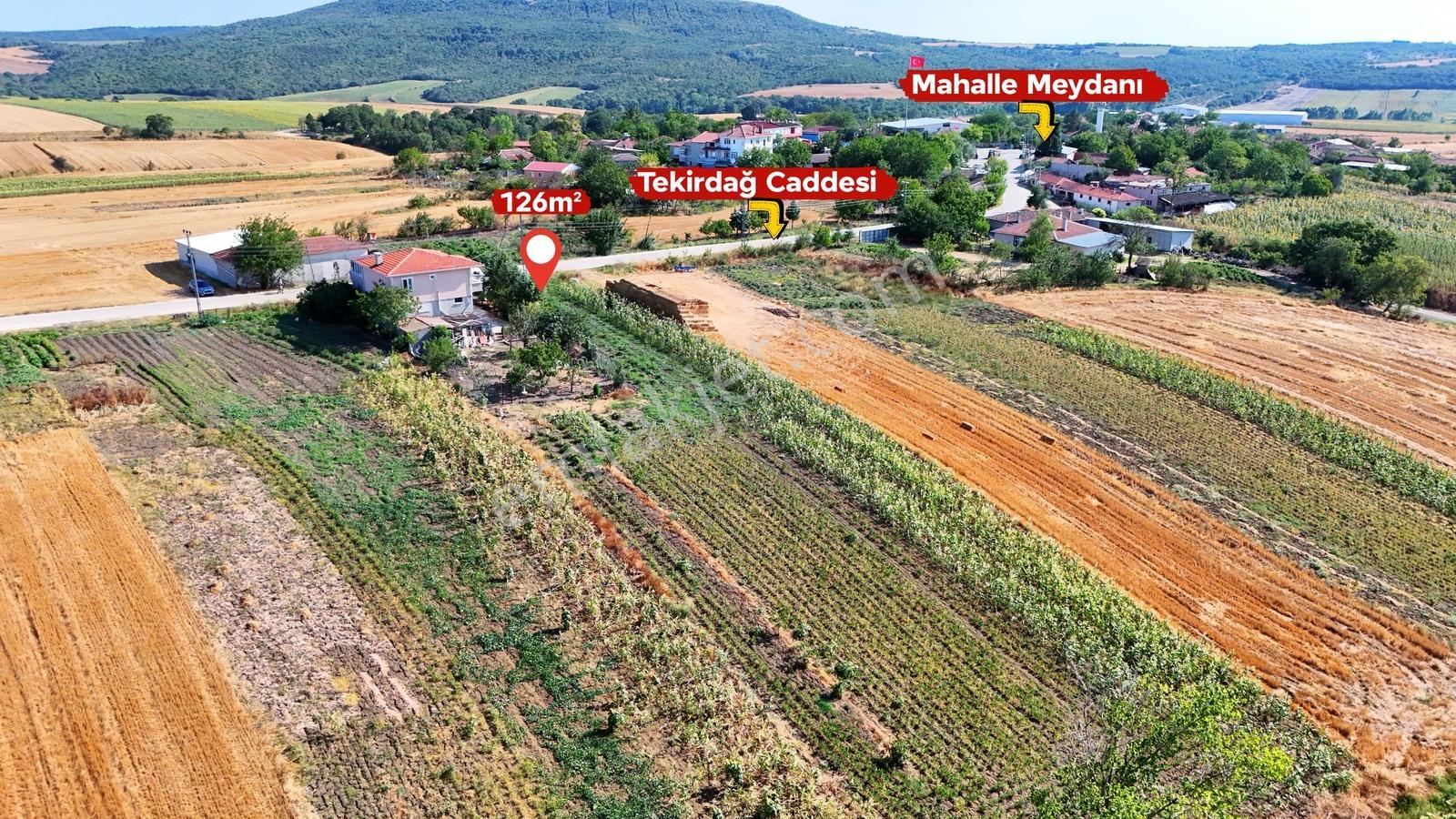 Tekirdağ Süleymanpaşa Demirlide 126 M² Yatırımlık Köy İçi Arsa - Görsel 3