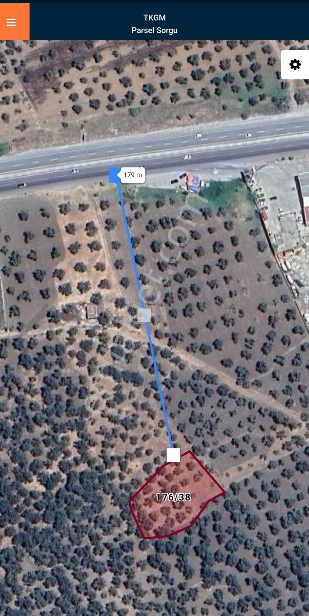 Golden Globy, Havran Mescit Mahallesinde Satılık 1.844 M2 Zeytinlik - Görsel 2