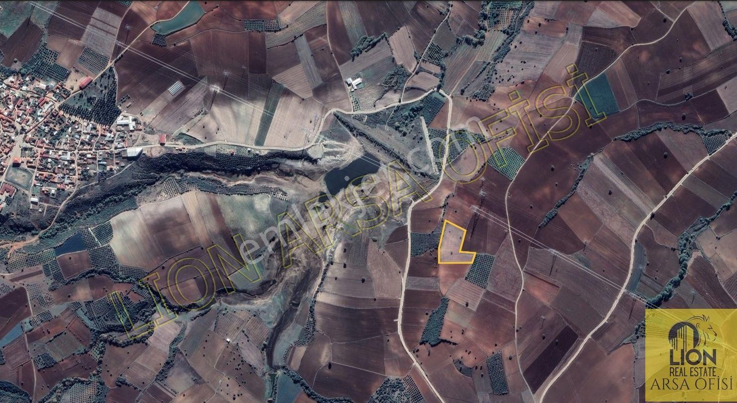 Lıon Emlak'tan Doğla'da Elektrik,su Ve Yol Sorunu Olmayan Satılık 12.500m² Tarla - Görsel 14